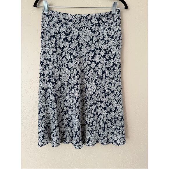 Ralph Lauren Silk Skirt - Picture 1 of 8